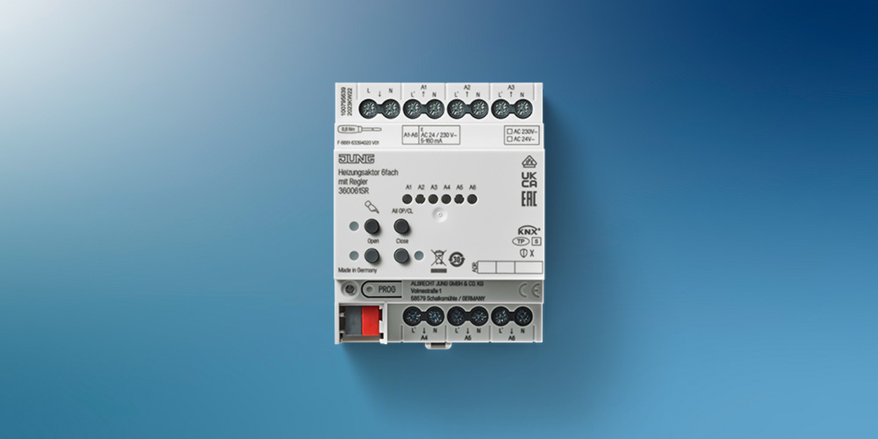 KNX Heizungsaktor 6-fach bei Elektrotechnik Matetschk in Colditz / OT Schönbach